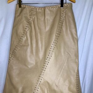 Leather Skirt